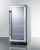 Summit® 2.5 Cu. Ft. Stainless Steel Beverage Center-1