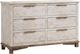 International Furniture Direct Golden Loft Gray Dresser-0