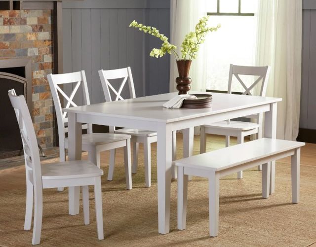 Jofran Inc.Simplicity 6-Piece Dove Dining Set-0