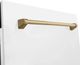 Zline Autograph Edition 24" White Matte Built In Dishwasher-4