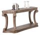 Furniture of America® Seven Oaks Weathered Oak Sofa Table-0