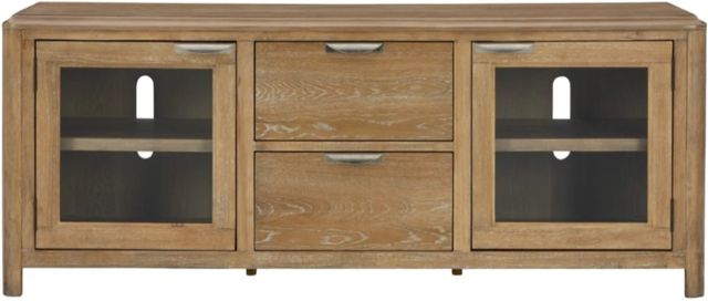 Signature Design by Ashley® Rencott Light Brown Extra Large TV Stand-1
