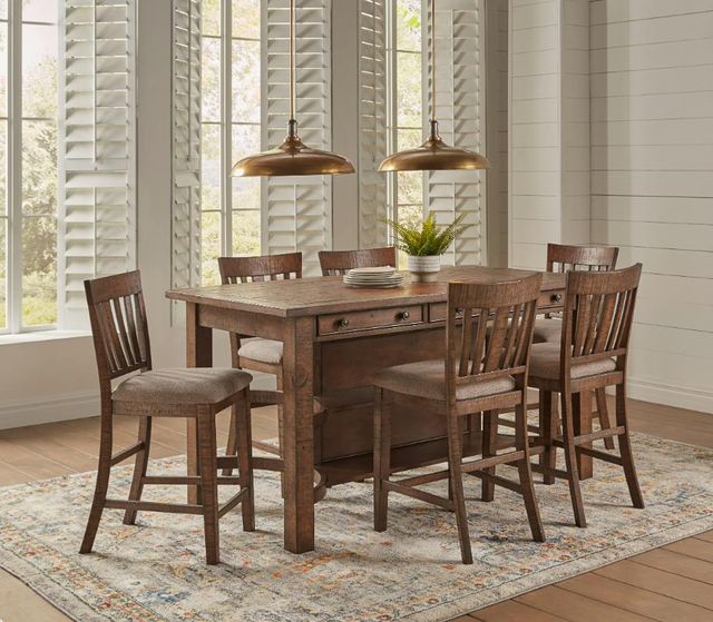 Lifestyle 2-Piece Brown Pub Chair-2