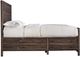 Modus Furniture Townsend Java California King Storage Panel Bed-3