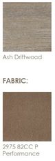 Caracole® Meet U In the Middle Ash Driftwood/Brown Queen Upholstered Panel Bed-3