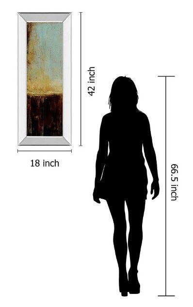 Classy Art Flying Without Wings I By Erin Ashley Mirror Framed Wall Art-2