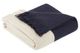 Olliix by INK+IVY Stockholm Navy 50" x 60" Color Block Faux Cashmere Throw-0