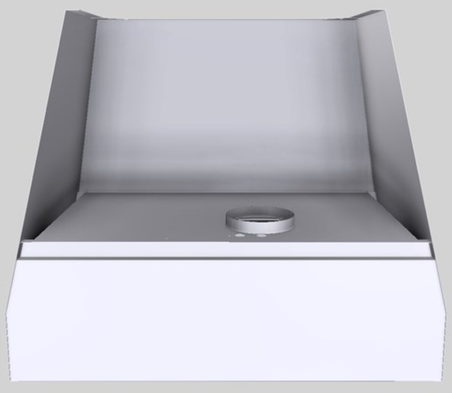 Vent-A-Hood® Designer Series 36" White Wall Mounted Range Hood-3