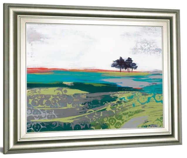 Classy Art Summer Breeze by Leslie Bernsen Framed Print Wall Art-0