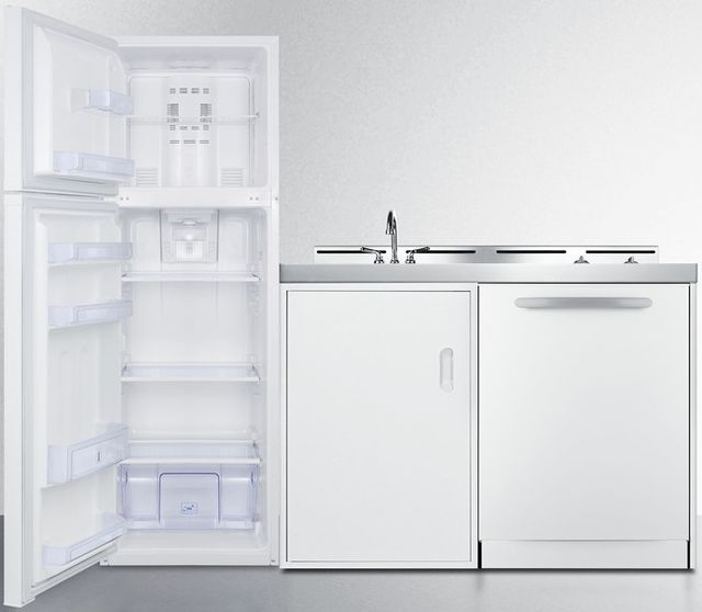 Summit® 71" White All-In-One Kitchenette-1