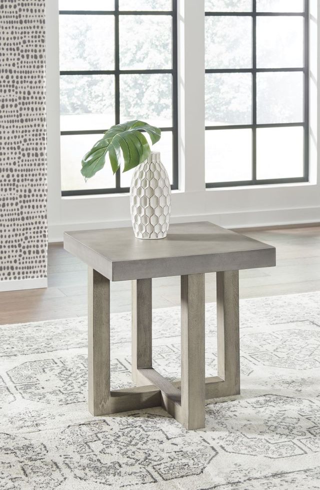Signature Design by Ashley® Lockthorne Gray End Table-2