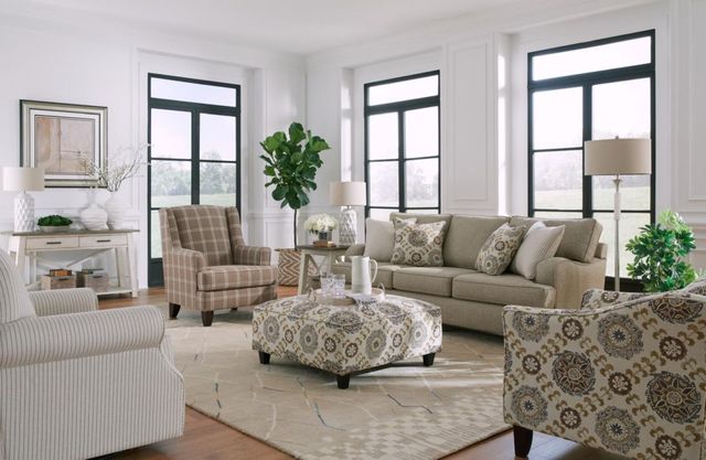 Fusion Furniture Crossroads Mineral Mink Brown Sofa-1