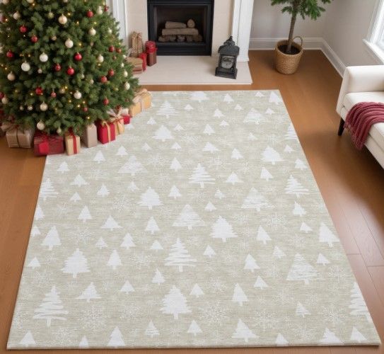 Dalyn™ Rug Company Merry & Bright MY23 Beige 5'x8' Area Rug-4