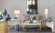 A & B Home Blue/White Valora Vase-4