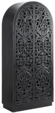Crestview Collection Sable Black Stain Tall Accent Cabinet-0