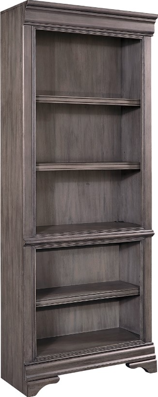 书26 aspenhome® Sinclair Ash Grey Bookcase | Fischer Furniture