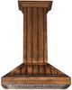 ZLINE 36" Wooden Wall Mount Range Hood-4