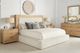 A.R.T. Furniture® Garrison Catalina Parchment/Washed Oak Queen Upholstered Panel Bed-1