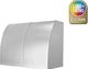 BlueStar® Atlas 30" Color Match Wall Mounted Range Hood -1