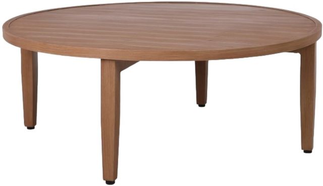 Meridian Furniture Maui Natural Aluminum Outdoor Coffee Table-0