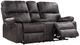 Emerald Home Jessie James Gray Power Reclining Loveseat-0