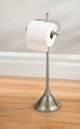 Moen® Sage® Brushed Nickel Freestanding Paper Holder-1