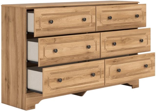 Signature Design by Ashley® Galletyn Warm Brown Dresser-2