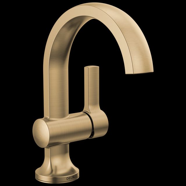 Delta Albion™ Champagne Bronze Single Handle Bathroom Faucet-0