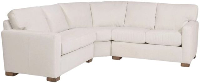 Flexsteel® Customizable Bryant Leather 2-Piece Sectional-1