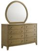 Coaster® Granada Natural Pine Dresser and Mirror-0