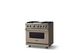 Viking® 5 Series 36" Nantucket Pro Style Dual Fuel (NG) Range with Brushed Brass Trim-2