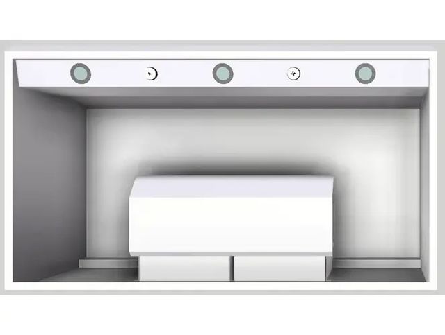 Vent-A-Hood® 42" White Wall Hood-2