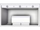 Vent-A-Hood® 42" White Wall Hood-2