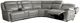Bassett® Furniture Club Level Evo 6-Piece Pewter L-Shape Power Reclining Sectional-0