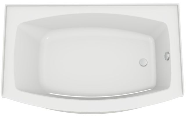 KOHLER® Expanse® White 60" x 32" Alcove Bath - Right Drain-1