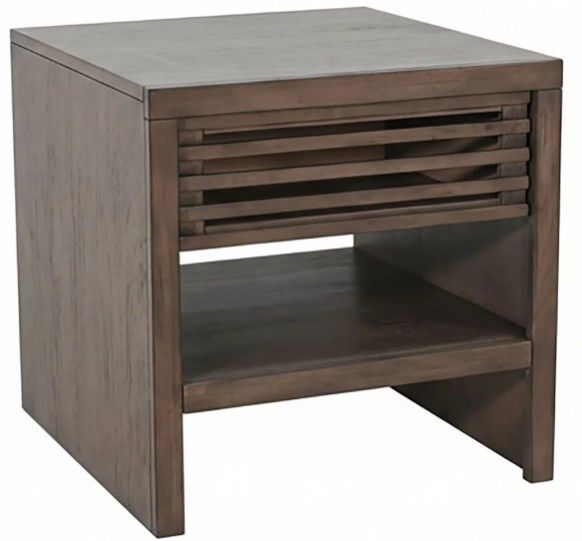 Sunny Designs™ Brown End Table with Drawer-0