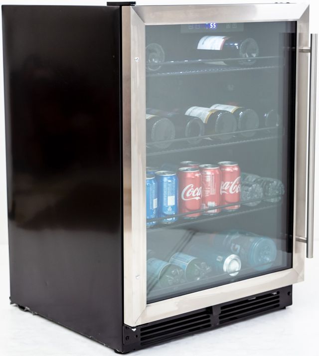 Avanti® 24" 5.2 Cu. Ft. Stainless Steel Beverage Center-1