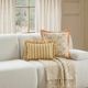 TOV Furniture Dolce Blush Pink Natural Throw Pillow-1