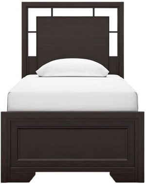 Signature Design by Ashley® Covetown Dark Brown Youth Twin Panel Bed