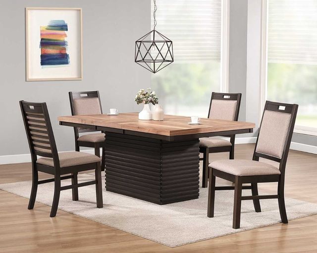 Urban Styles Furniture Dallas Cappuccino/Gray Dining Chair-1