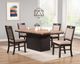 Urban Styles Furniture Dallas Cappuccino/Gray Dining Chair-1