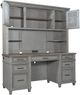 aspenhome® Caraway Aged Slate Credenza and Hutch-3