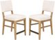 Flexsteel® Millwork 2-Piece Beige/Umber Counter Chair Set-0