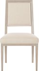 Bernhardt Axiom Beige/Linear Gray Upholstered Dining Side Chair-0