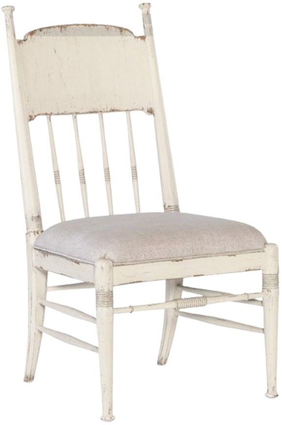 Hooker® Furniture Americana Biscuit/Daisy Dining Side Chair-0