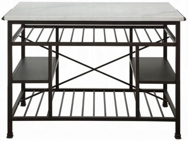 ACME Furniture Lanzo Gunmetal Kitchen Island-3