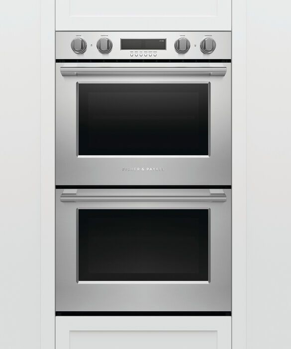 Fisher & Paykel Series 7 30" Stainless Steel Professional Double Electric Wall Ovens