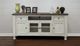 International Furniture Direct Stone Ivory TV Stand-1