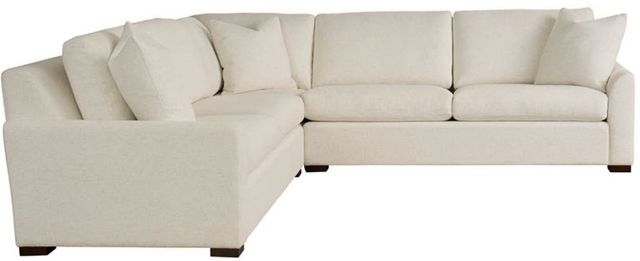 Clearance Universal Explore Home™ Anna 3-Piece Henequen Ivory Curved Sectional-2