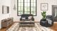 Flexsteel® Chevron Stone Gray Rectangular Coffee Table-4